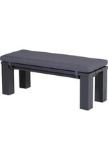 GARDEN IMPRESSION Garden Impressions  Cube loungebank carbon black