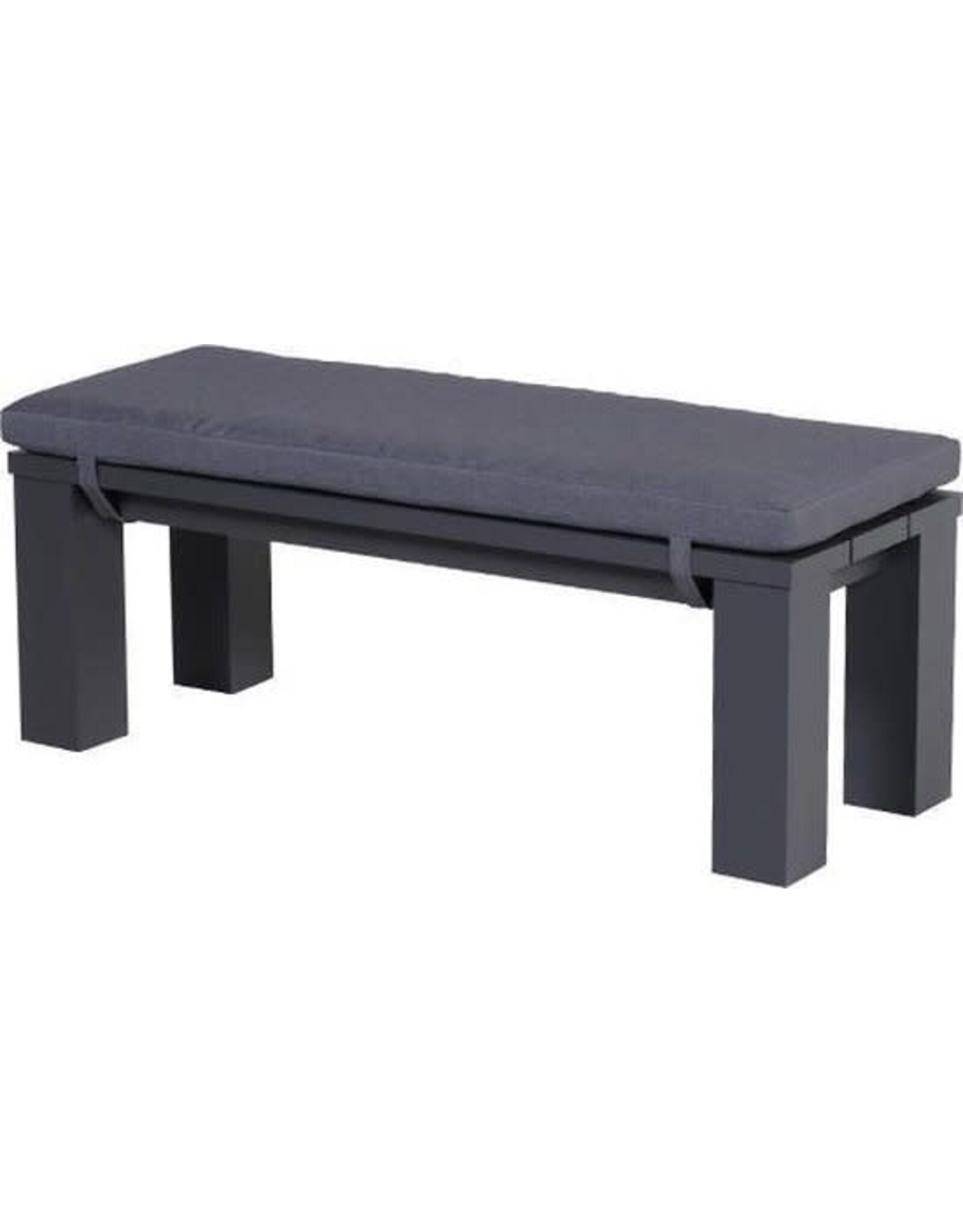 GARDEN IMPRESSION Garden Impressions  Cube loungebank carbon black