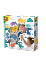 Ses SES CREATIVE Tiny Talents Bath Dinos, 12 Months and Above (13214)