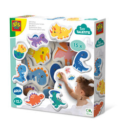 Ses SES CREATIVE Tiny Talents Bath Dinos, 12 Months and Above (13214)