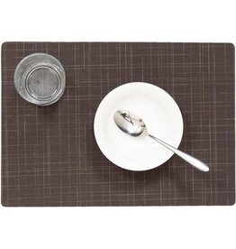 Placemats Damero Liso marron