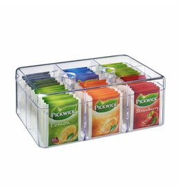 MEPAL Mepal  Stora |  Theedoos  6 vakken | Transparant Rechthoekig