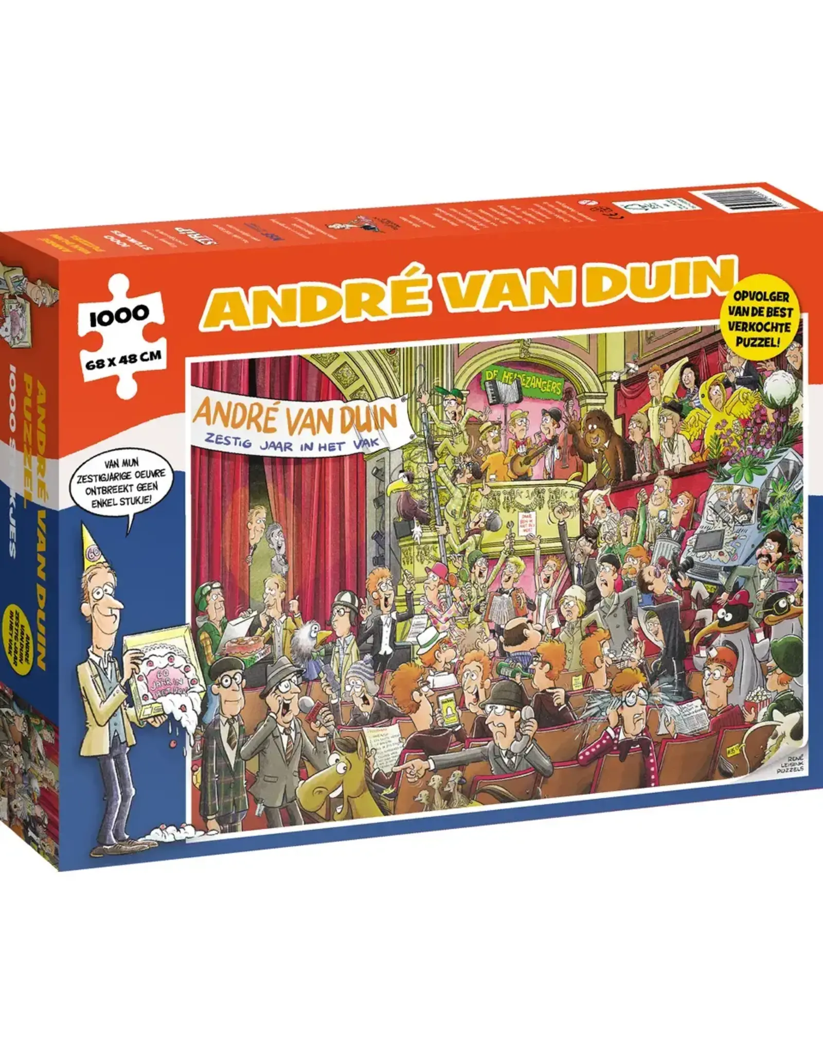 André van Duin 60 jaar in het vak puzzel - 1000 stukjes