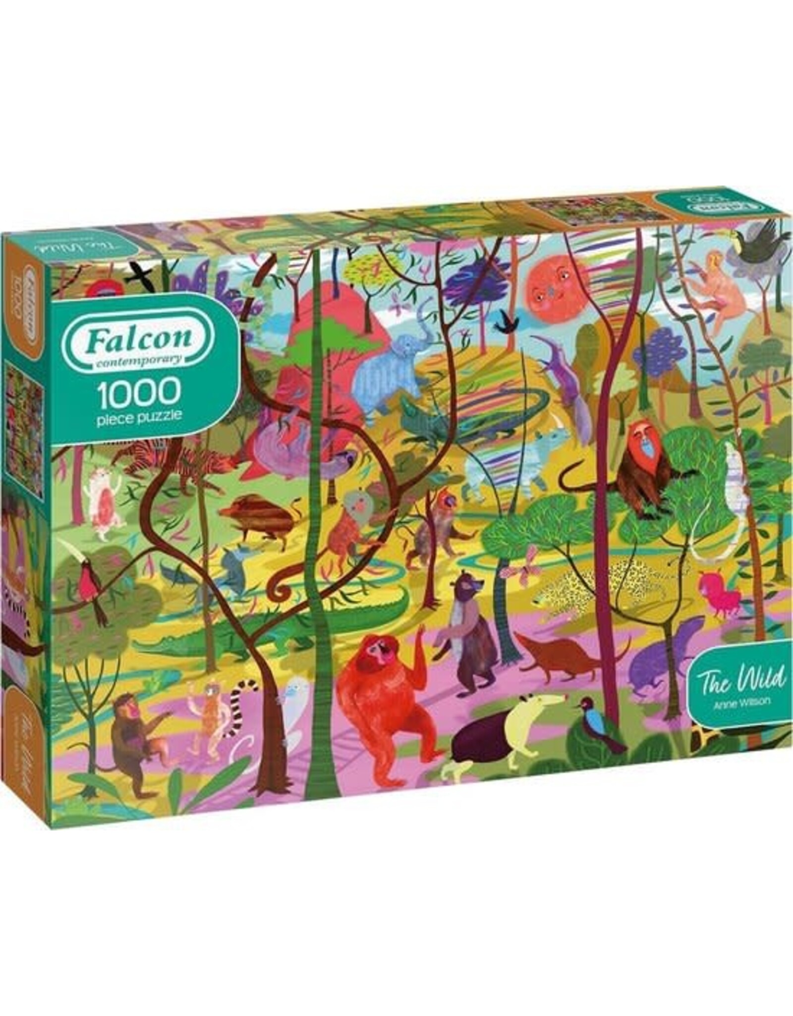 Falcon Contemporary puzzel The Wild - Legpuzzel - 1000 stukjes