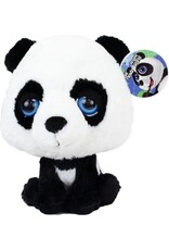 Big Headz Around World - Knuffel Panda - 100% Polyester, 22 cm, 3+ jaar, Handwasbaar