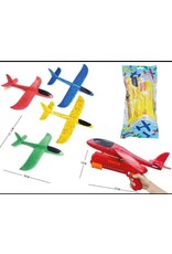 TOI TOYS Luchtschuim vliegtuig met afschietpistool 4930