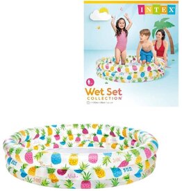 INTEX Intex Kinderzwembad Vissen - 132x132x28cm