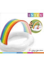 INTEX Intex Baby Bad Regenboog 142x119x84 cm