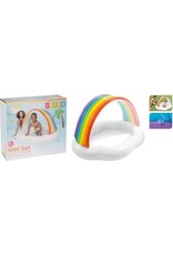 INTEX Intex Baby Bad Regenboog 142x119x84 cm