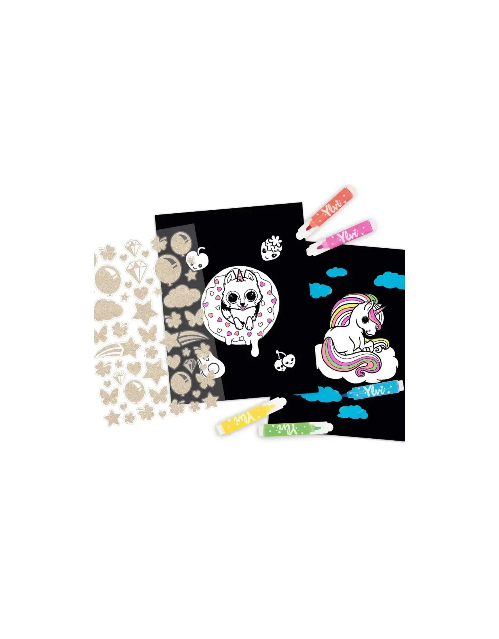 Depesche Ylvi en de Minimoomis Ylvi neon kleurboek