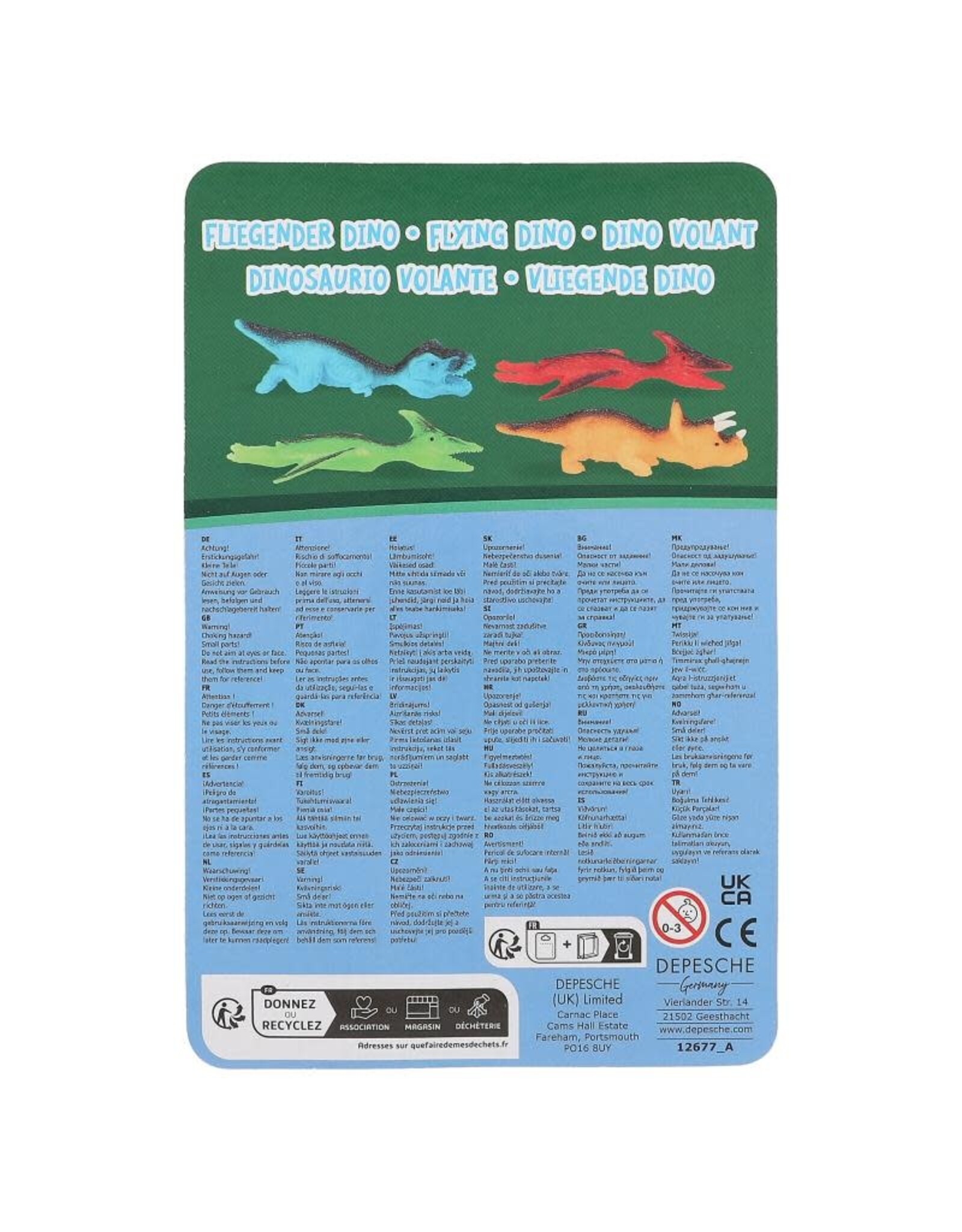 Depesche Dino World vliegend eenhoorn