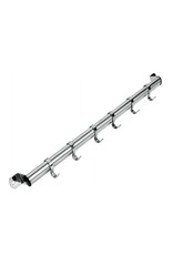 METALTEX Metaltex Ophangrek met 6 haken voor keukenhulpen RVS 37cm