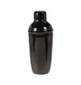 Cocktailshaker 500cc RVS zwart