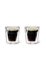 Dubbelwandig glas Leopold Vienna Espresso 100ml 2 stuks