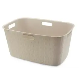 CURVER Curver Softex wasmand 45L - krijt wit 570x370x270mm
