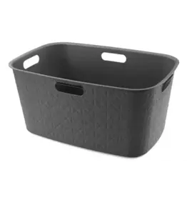 CURVER Curver Softex wasmand 45L - antraciet 570x370x270mm