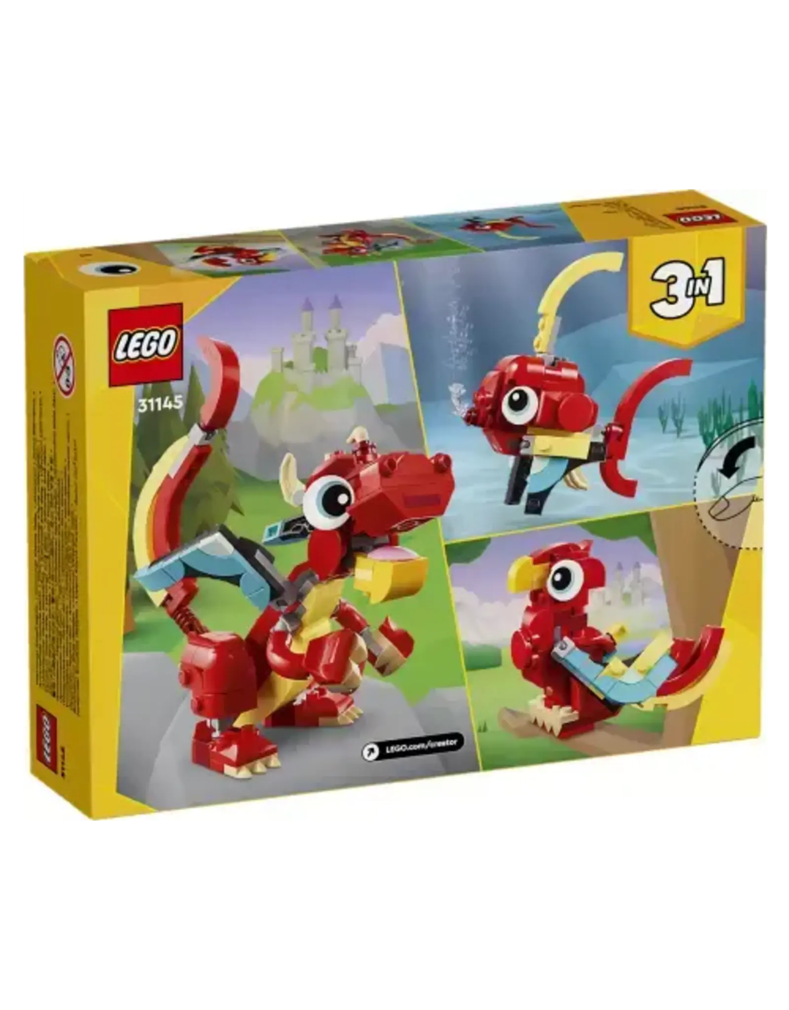 Lego Creator LEGO CREATOR Rode draak