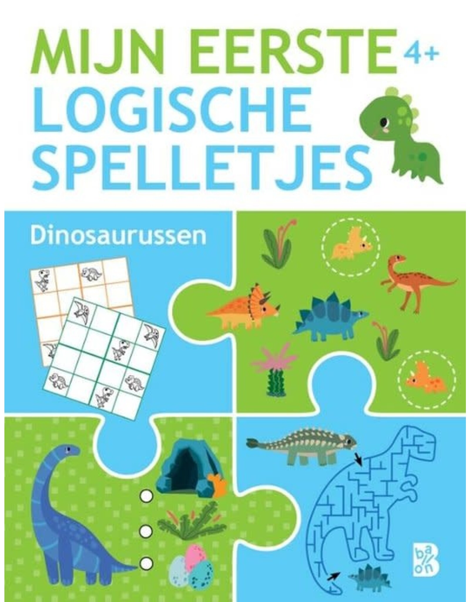 Logisch denken 1 - Mijn eerste logische spelletjes 4+ Dino's