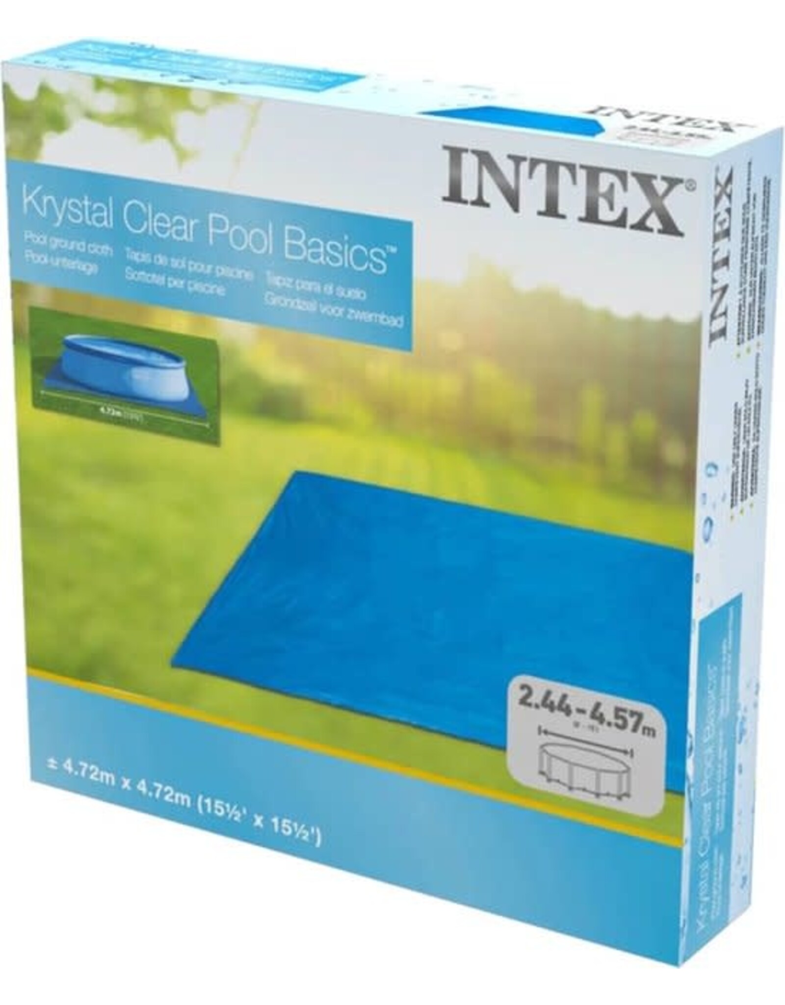 INTEX GRONDZEIL INTEX ZWEMBAD 472 X472