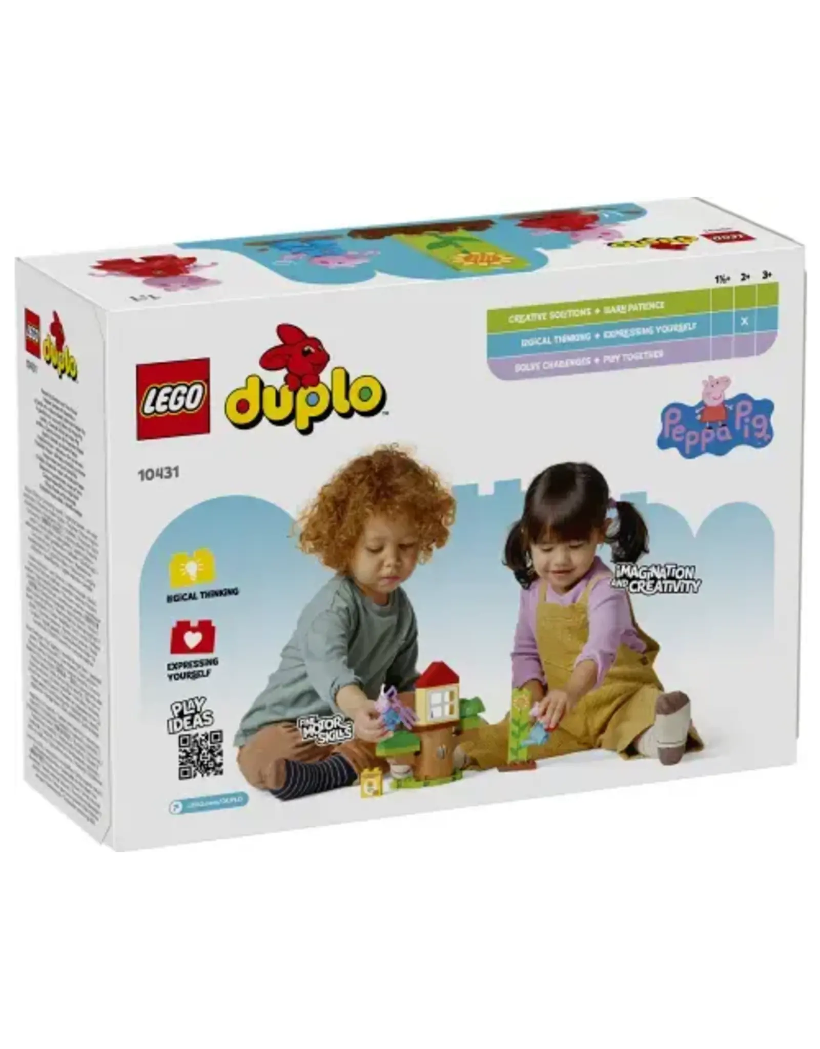 duplo DUPLO Peppa Pig Peppa Big tuin en boomhut