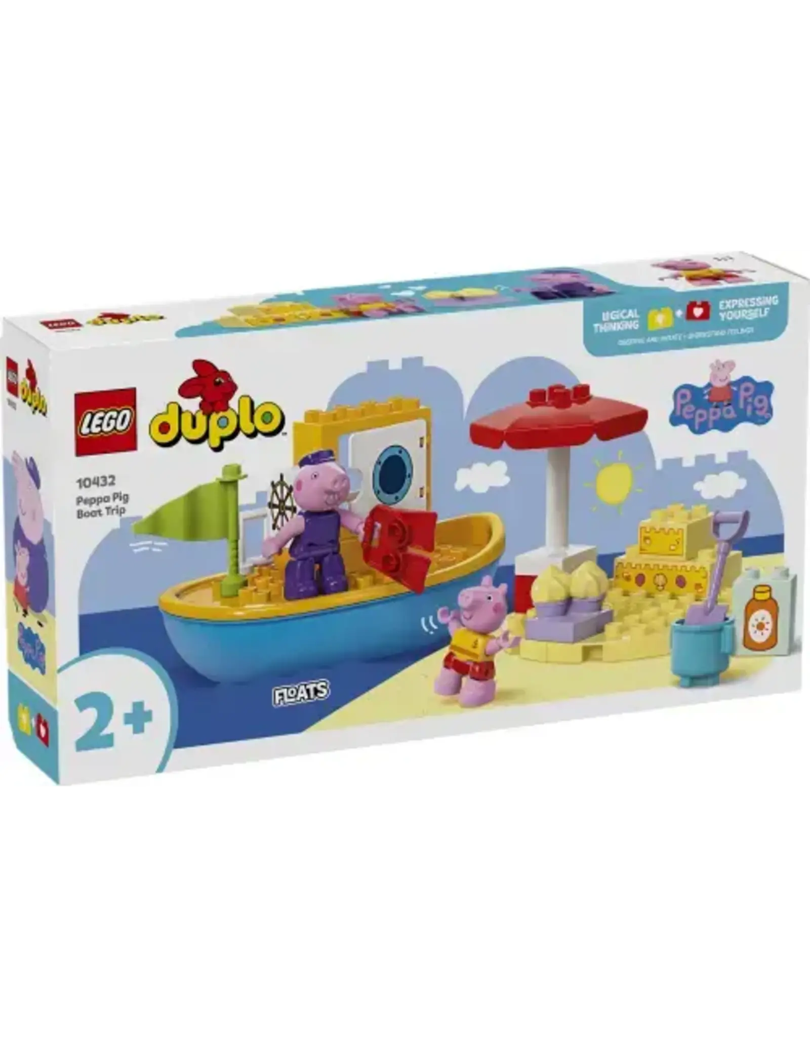 duplo DUPLO Peppa Pig Peppa Big bootreis