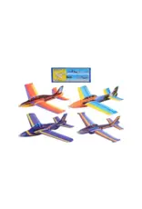 Jumbo EVA vliegtuigen in display 45cm assorti