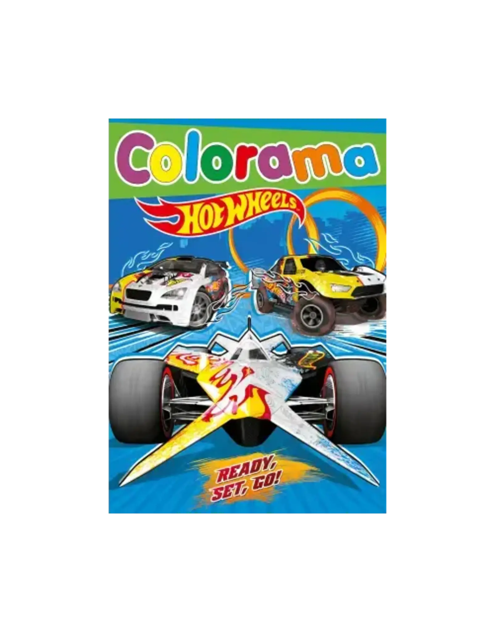 HOTWHEELS Kleurboek Hot Wheels Colorama - Ready Set Go!