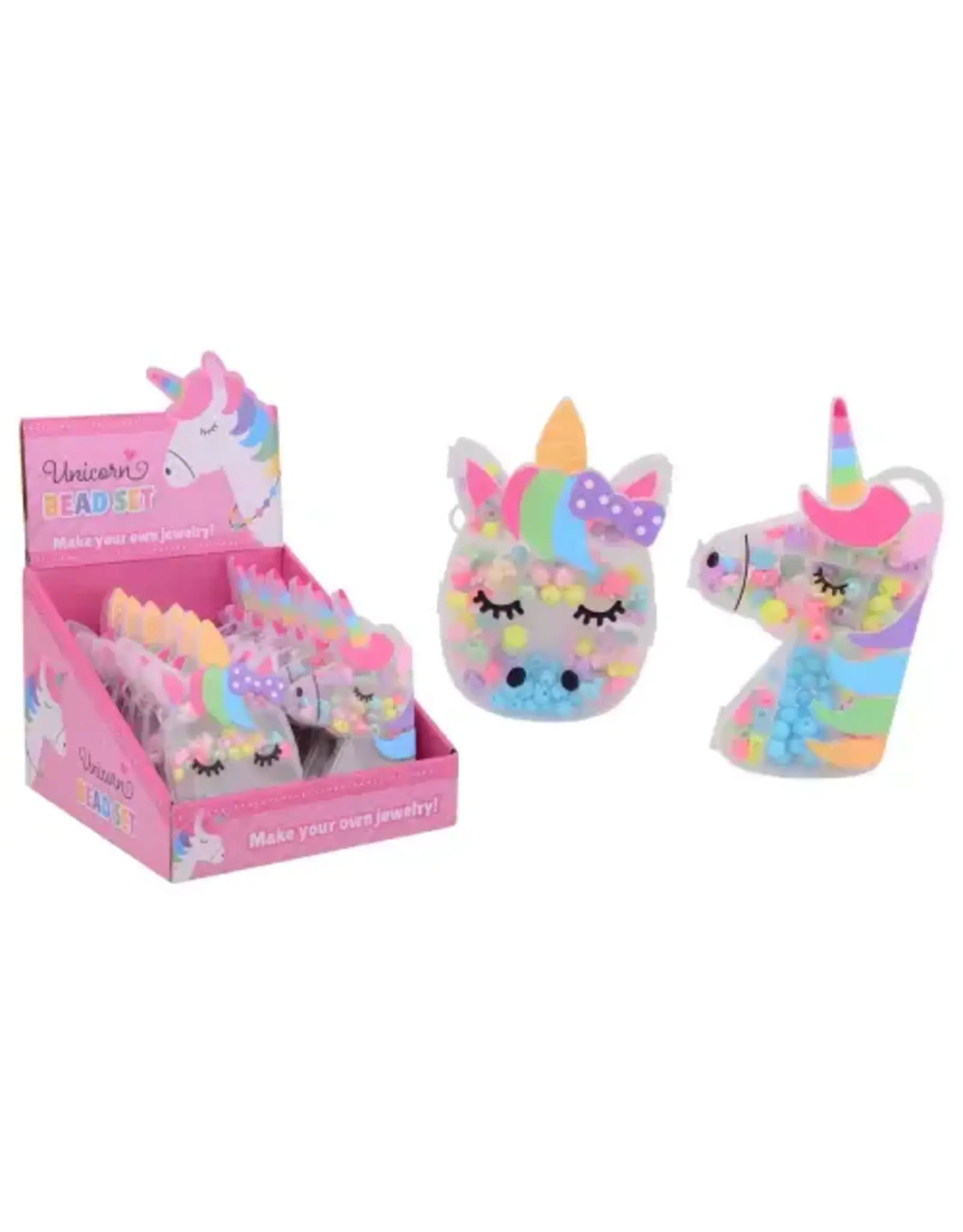 JOHNTOYS Eenhoorn kralen set in display - assorti