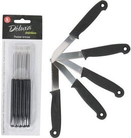 MERKLOOS Schilmesjes Zwart | 5 Stuks