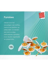 SOHO SOHO Punaises | 100 stuks | Wit