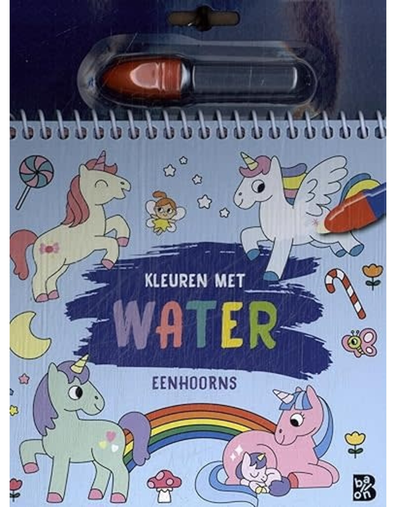Ballon Kleuren met water - Eenhoorns