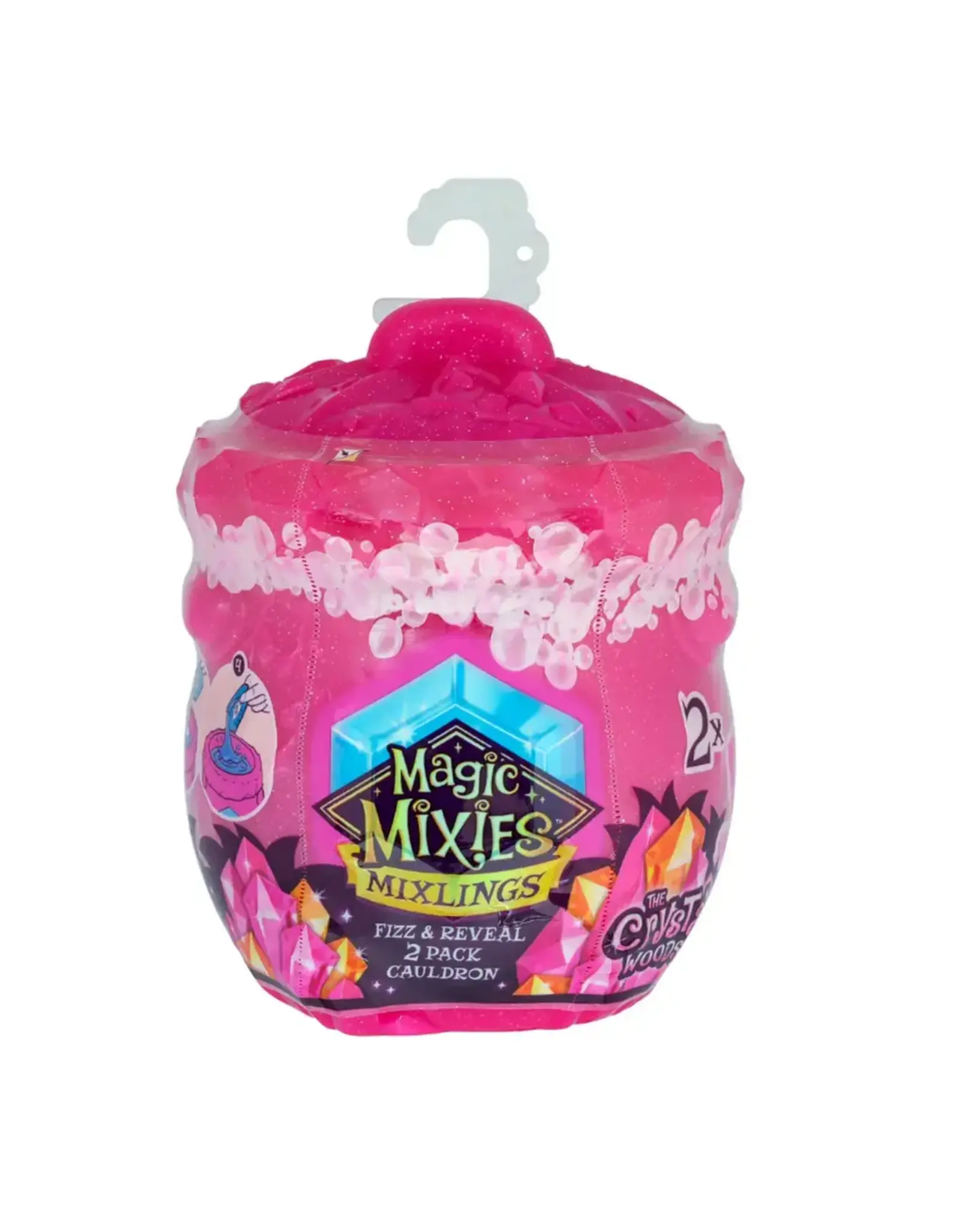 Magic Mixies Magic Mixies Mixlings Fizz and Discover Kettle Crystal Woods Series 3, 2-Pack