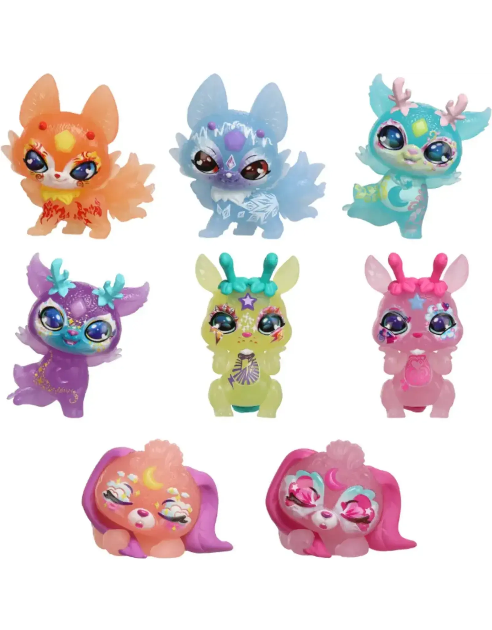 Magic Mixies Magic Mixies Mixlings Fizz and Discover Kettle Crystal Woods Series 3, 2-Pack