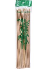 MERKLOOS Saté Stokjes - Satéprikkers - Extra Lang - 30 cm - Bamboe - Set 100 stuks