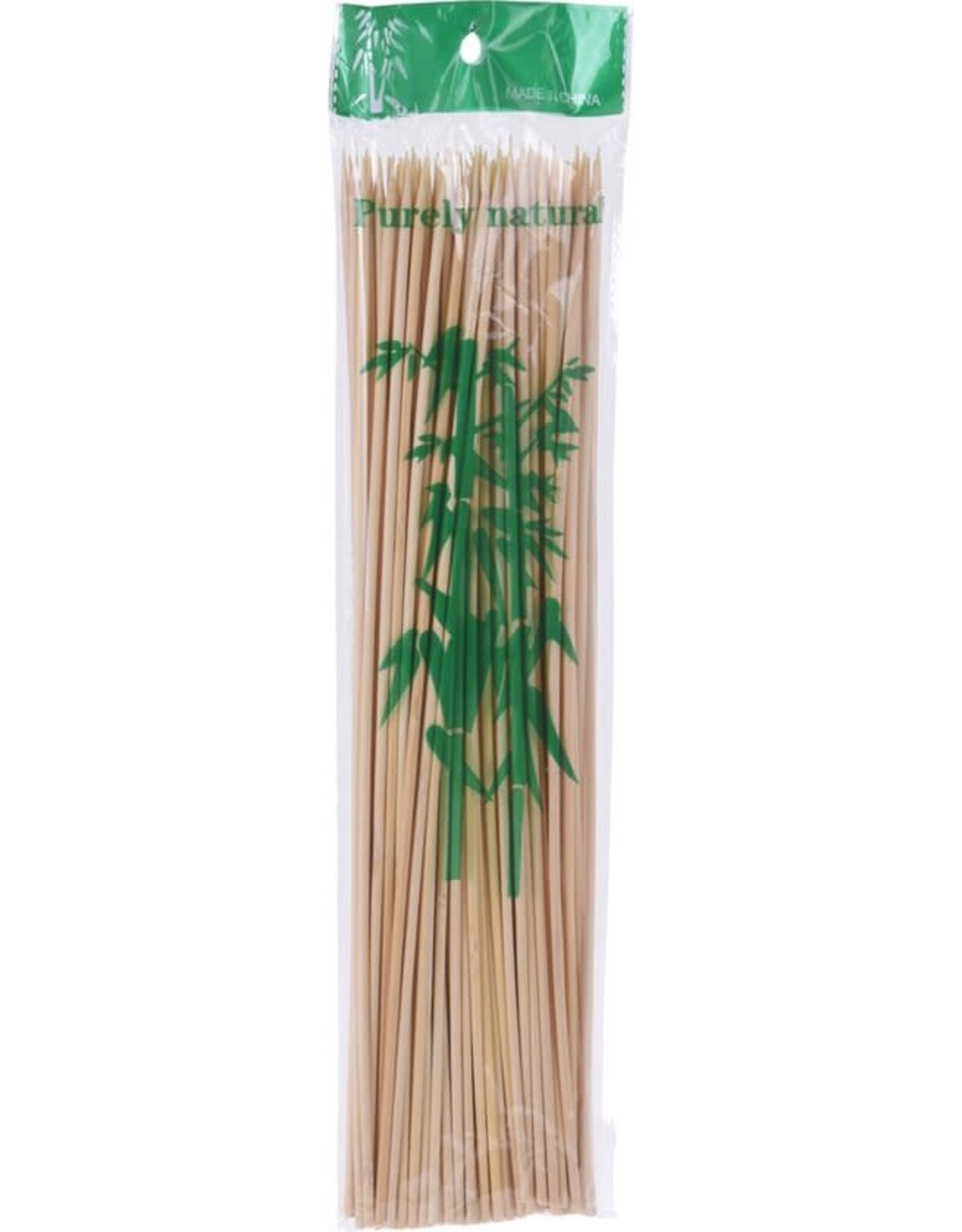MERKLOOS Saté Stokjes - Satéprikkers - Extra Lang - 30 cm - Bamboe - Set 100 stuks