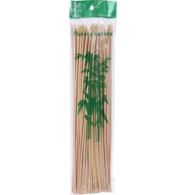 MERKLOOS Saté Stokjes - Satéprikkers - Extra Lang - 30 cm - Bamboe - Set 100 stuks