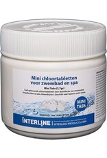 INTERLINE Interline Zwembad Interline Mini Quick chloortabletten - 2,7 gr / 180 stuks