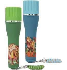 Dino World Dino World zaklamp met timer