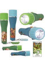 Dino World Dino World zaklamp met timer