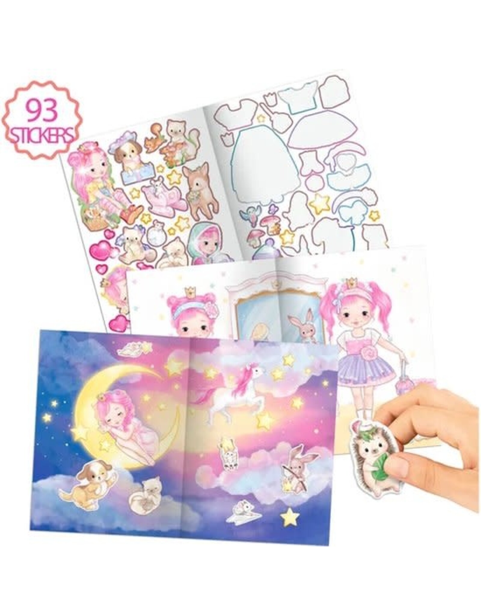 princess mimi Princess Mimi puffy stickerboek