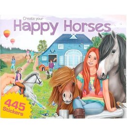 Depesche Create Your Happy Horses Stickerboek