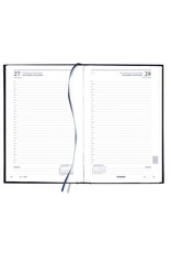 brepols Brepols agenda 2024-2025 - 16 MAANDEN - Saturnus ESSENZ - Dagoverzicht - Antraciet - 13.3 x 20.8 cm