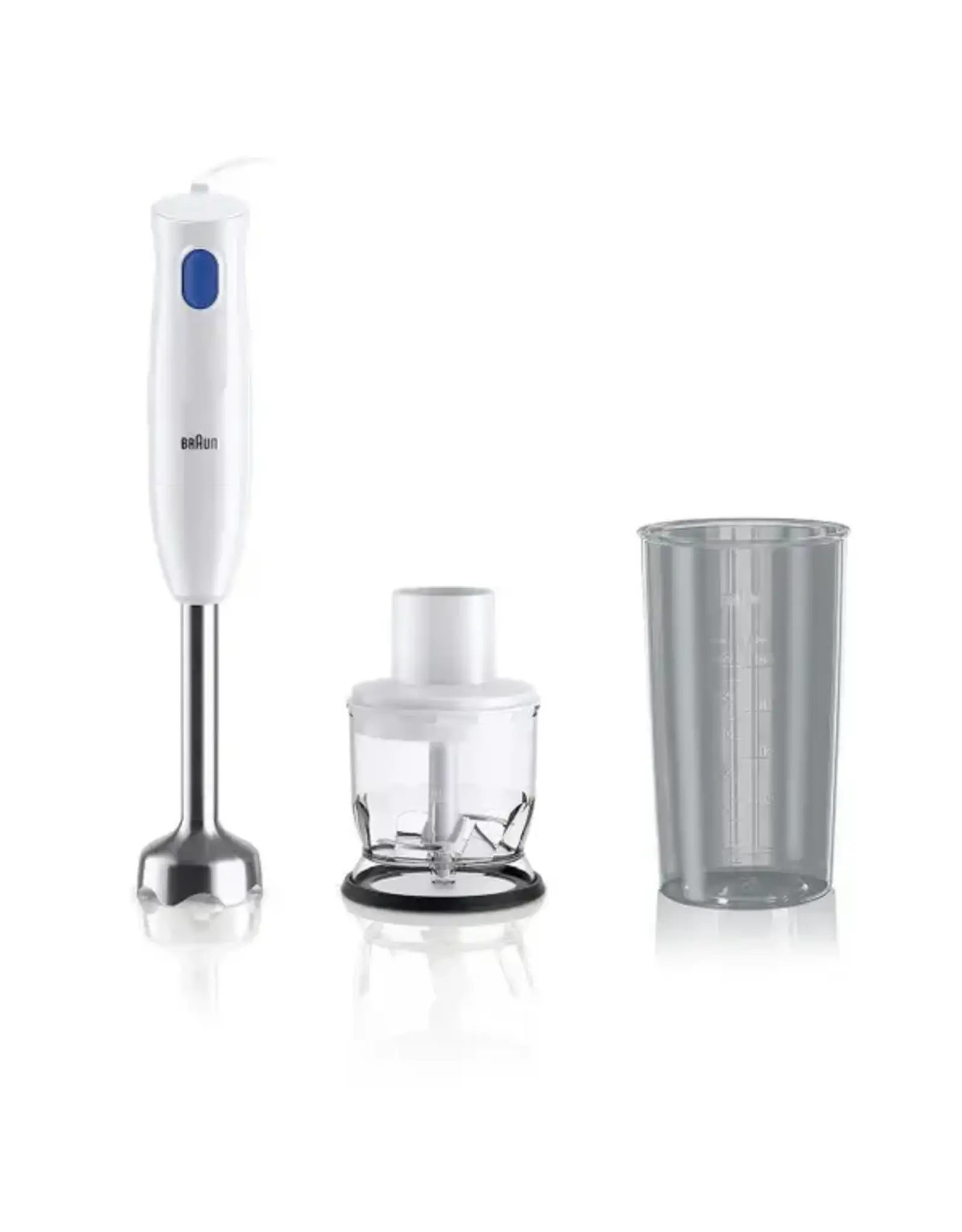 BRAUN Braun MultiQuick 1 450W RVS Easy- Twist Hakmolen