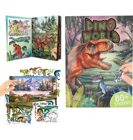 Depesche Depesche - Dino World stickerboek met puffy stickers