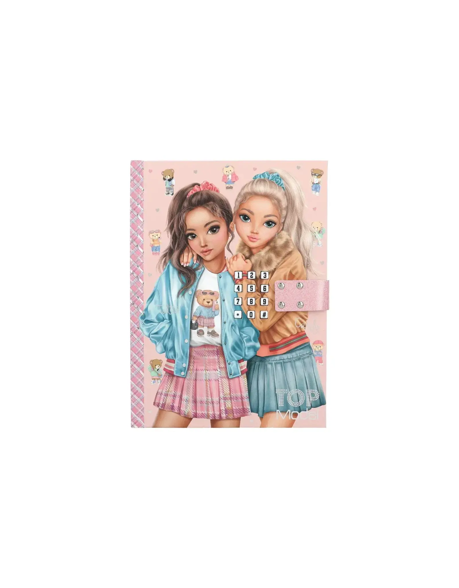 Depesche TOPModel dagboek met code en geluid TEAM TEDDY
