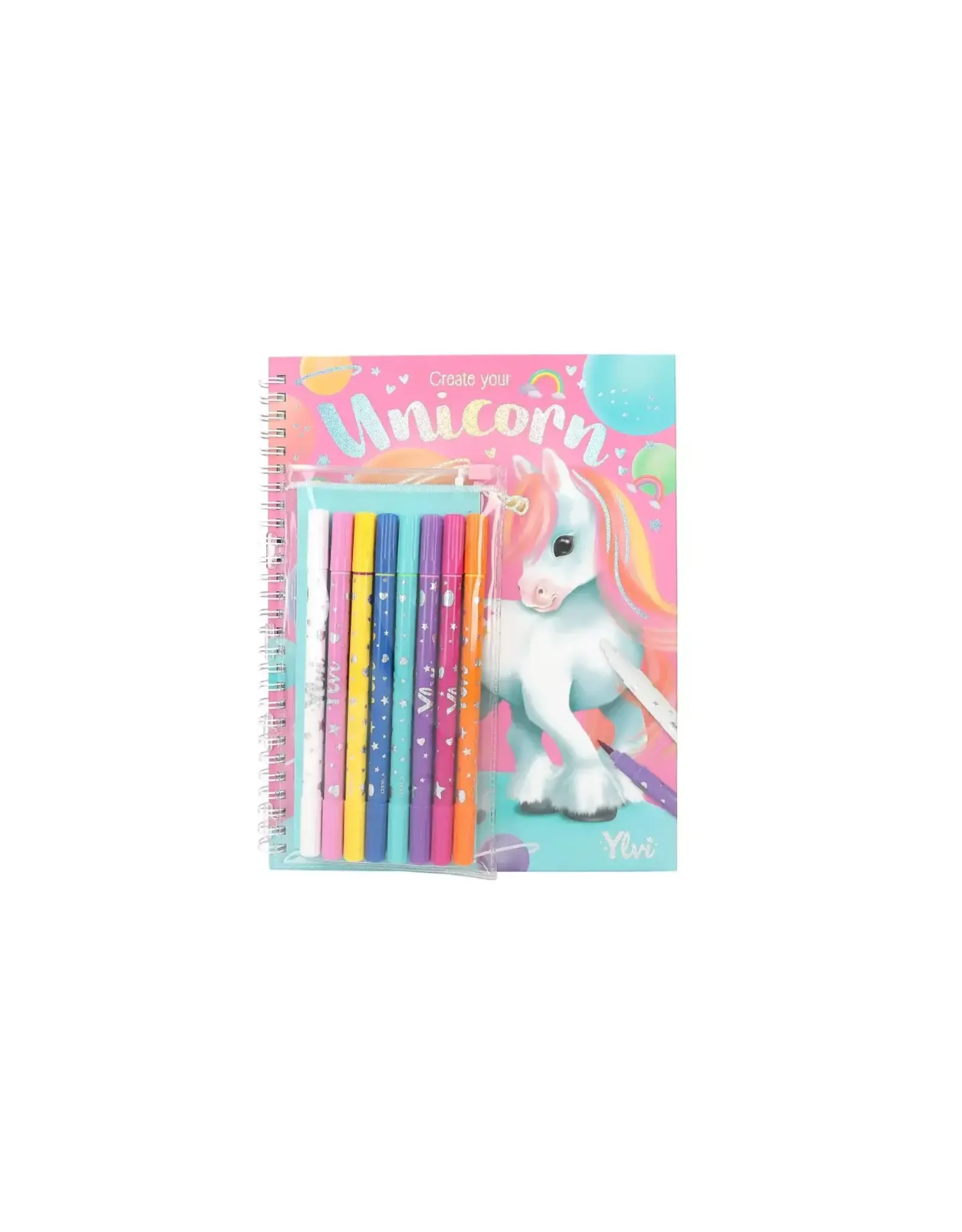 ylvi Ylvi en the Minimoomis kleurboek met viltstiften
