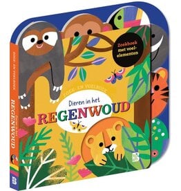 Ballon Zoek- en voelboek 1 - Dieren in het regenwoud