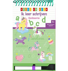Ballon Ik leer schrijven Eenhoorns