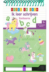 Ballon Ik leer schrijven Eenhoorns
