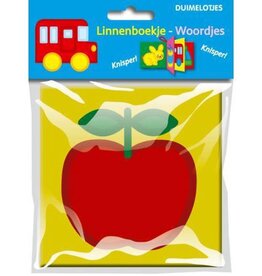 Ballon Duimelotjes bad- en linnenboekjes - Linnenboekje - Woordjes